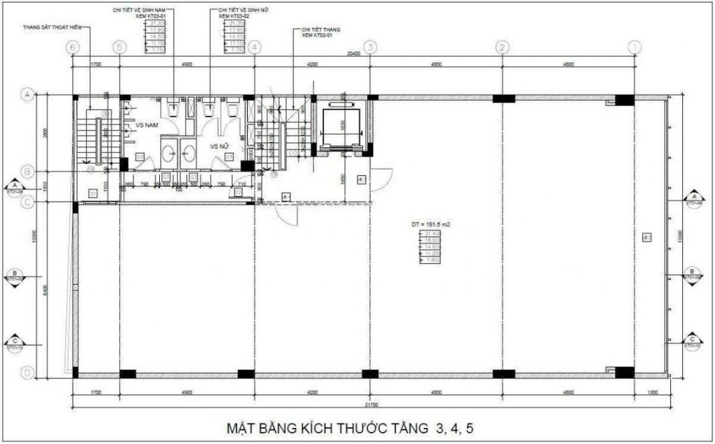 Lưu ý khi đọc layout sơ đồ mặt bằng văn phòng làm việc