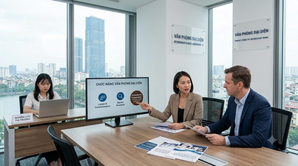 Văn phòng đại diện không có tư cách pháp nhân