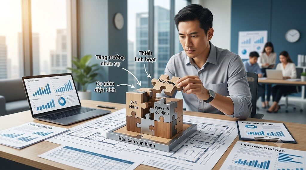 Vấn đề của thuê văn phòng truyền thống