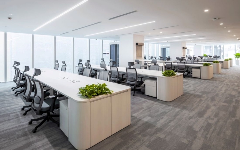 thiết kế văn phòng 100m2