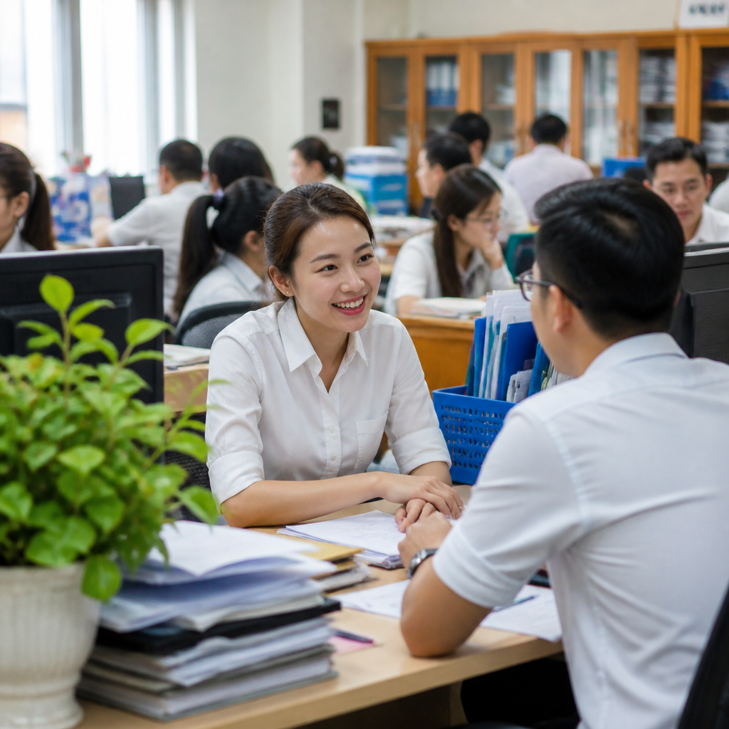 Văn phòng truyền thống đông đúc, thiếu không gian làm việc cá nhân